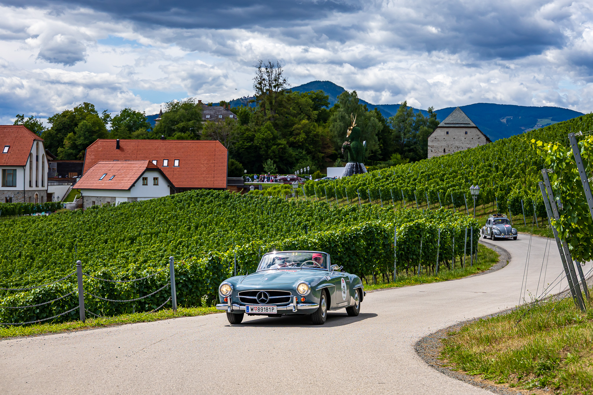 Ennstal Classic. 180 Cars. Alps.