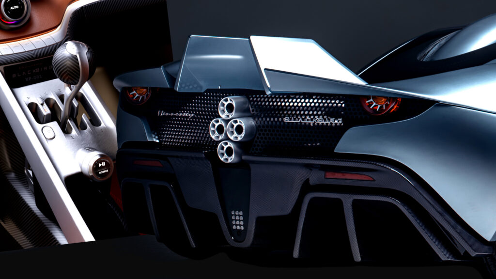 Hennessey Blackbird. Analog. $2.5M.